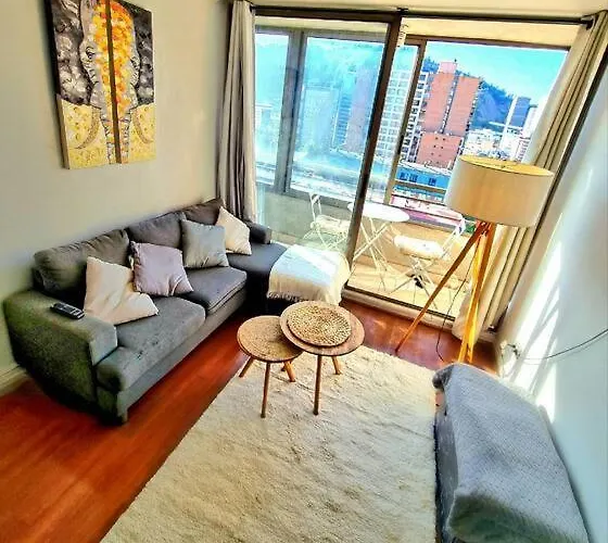 Acogedor Departamento 2D2B Cerca Del Metro Manuel Montt En Providencia